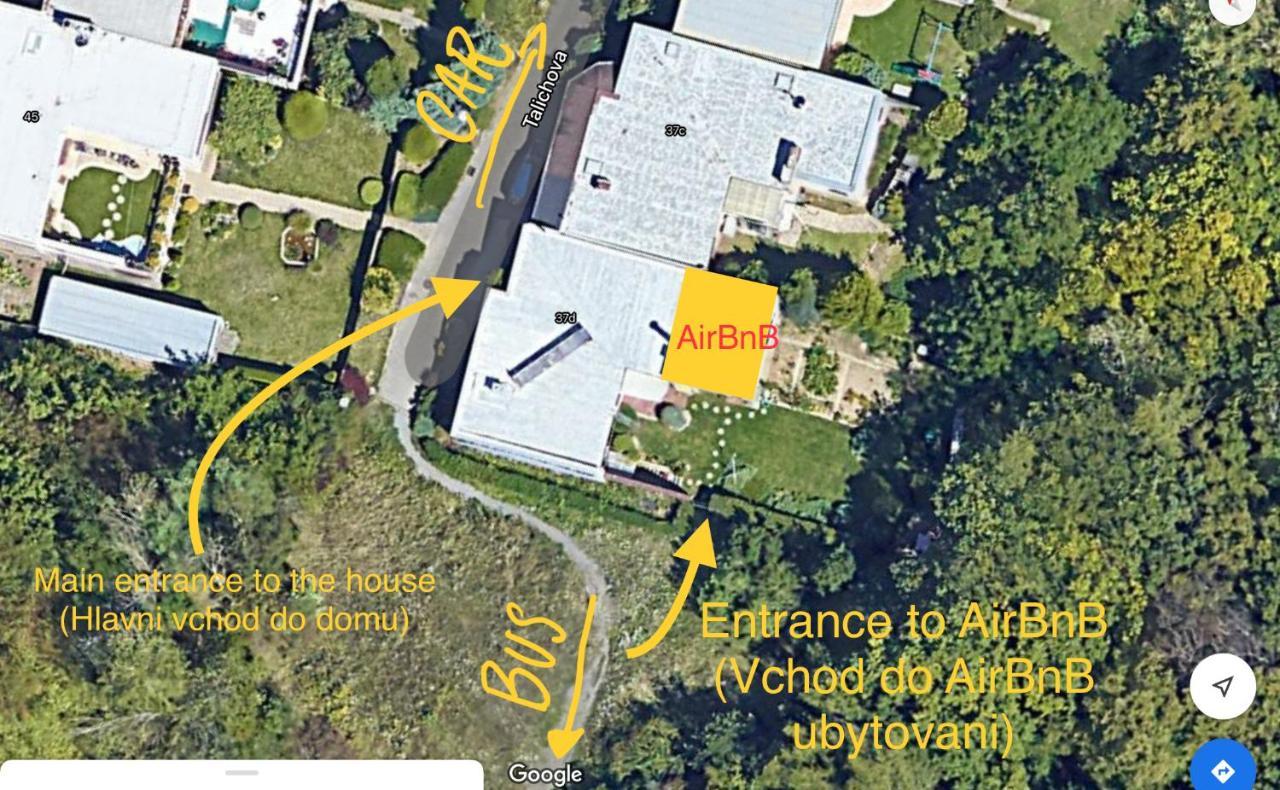 Krasny Apartman U Lesa, Trolejbus Do Centra A Bvv, Parkovani Zdarma Brno Exterior foto